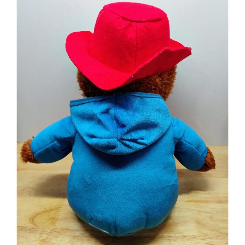 Paddington Bear Kohls Cares Stuffed Plush 14" Teddy Blue Red Hat - Picture 5 of 5